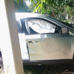 Detienen 14 haitianos indocumentados tras persecución que terminó en accidente en Dajabón