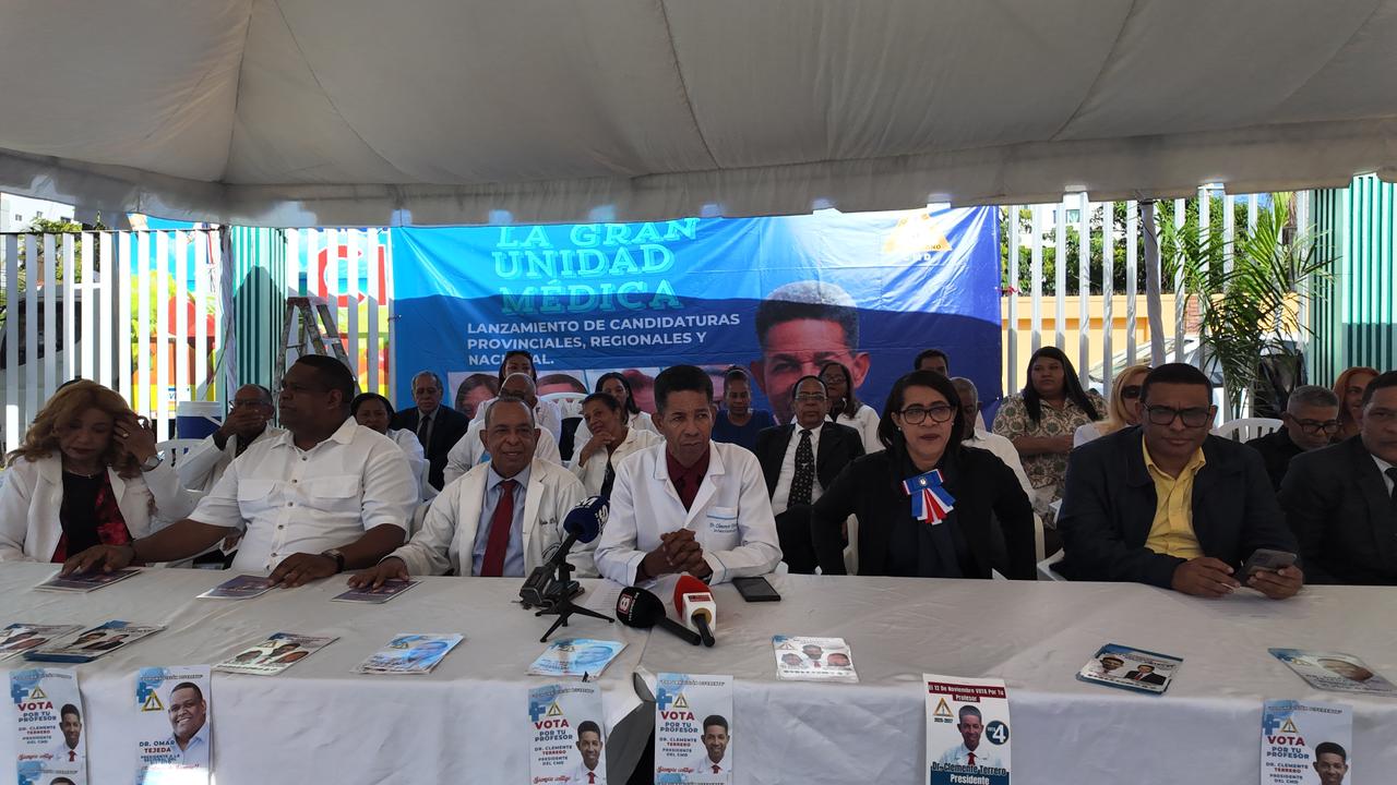 Clemente Terrero, candidato a la presidencia del CMD, promete modernización para el gremio