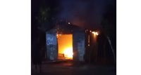 Incendio destruye vivienda en El Hoyito, Nagua, sin dejar víctimas