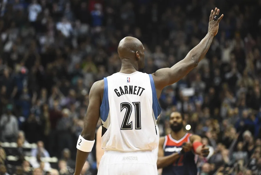 Los Timberwolves retirarán el número 21 de Kevin Garnett tras años de distanciamiento