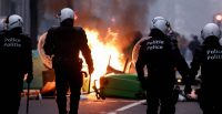 Cuatro agentes heridos y 13 detenidos tras las protestas de agricultores en Bruselas