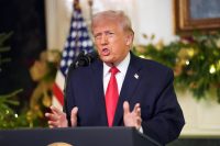 Trump dice que EE.UU. estaba listo para una "segunda oleada" de ataques en Venezuela