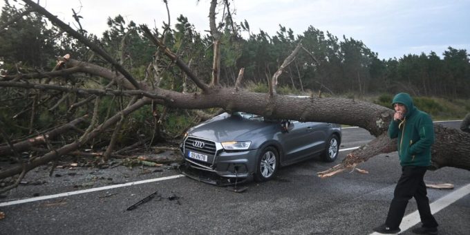 Portugal se prepara para otra semana de temporales con lluvia, viento y nieve