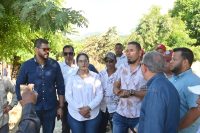 Comisión del MOPC y senadora Lía Díaz realizan levantamiento para asfaltado de comunidades en Azua