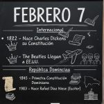 Efemérides del 07 de febrero
