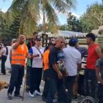 Buscan intensamente a niño y a su abuela tras caer en un hoyo en San Víctor, Moca