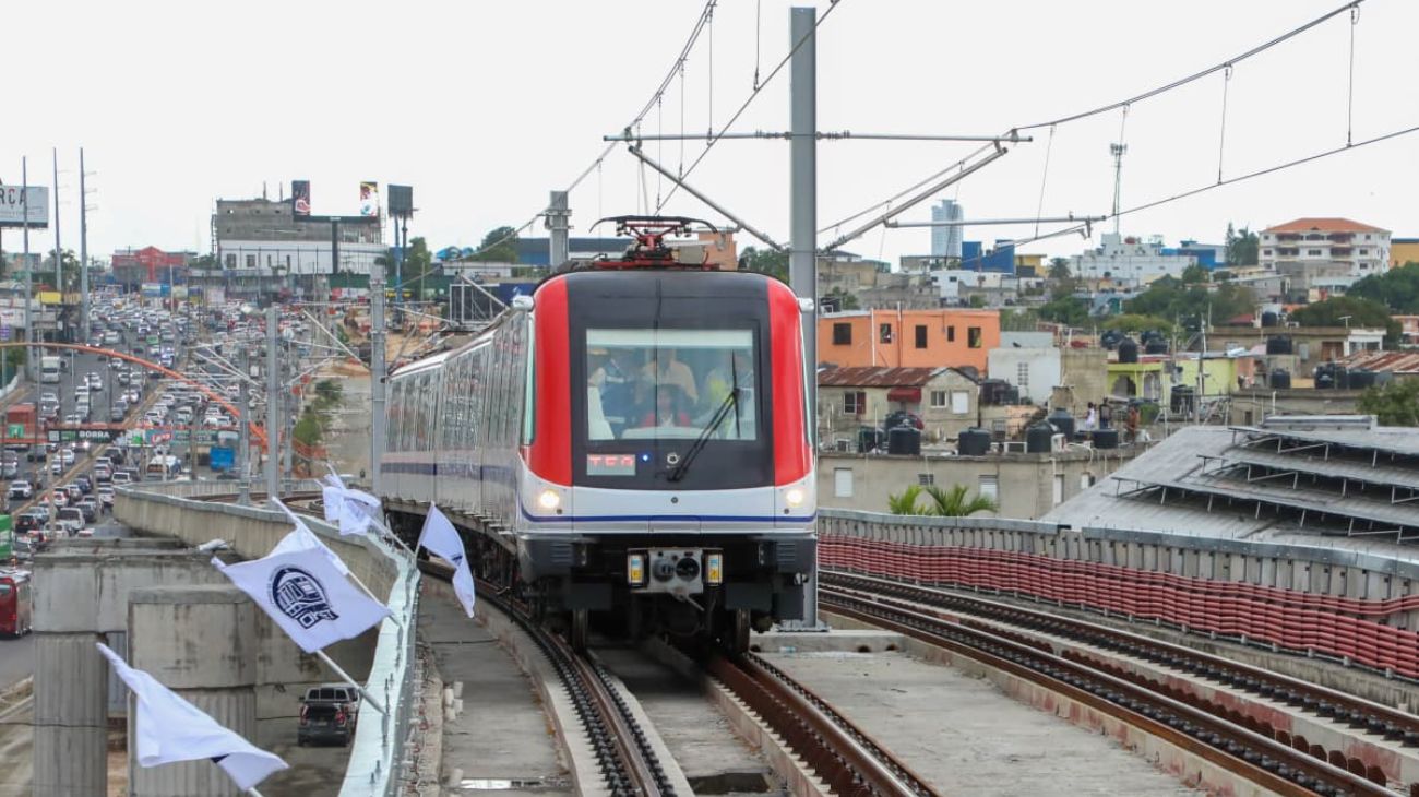Gobierno inaugurará este martes la Línea 2C del Metro de Santo Domingo