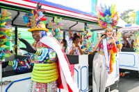 Carnaval de Santiago cierra su segundo domingo a golpe de música y Lechón