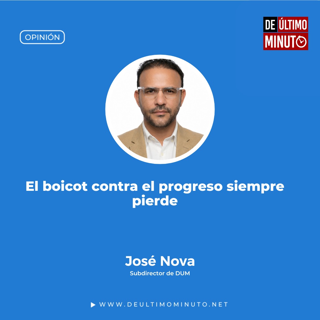 El boicot contra el progreso siempre pierde