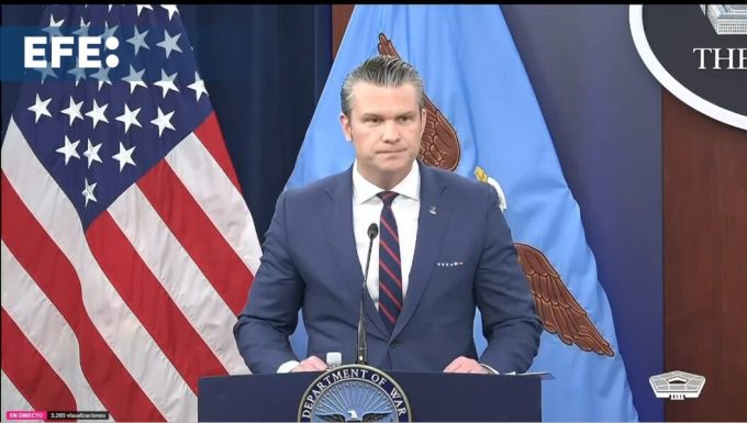 Jefe del Pentágono asegura que EE.UU. está ganando de «manera contundente» a Irán