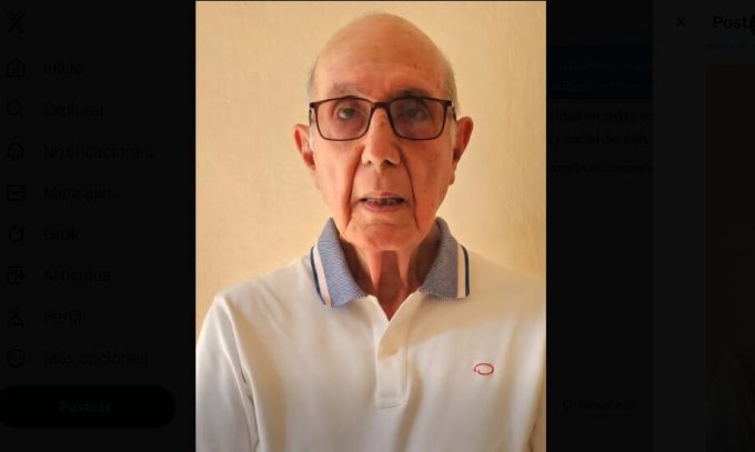 Narciso Isa Conde se recupera tras sufrir caída que le provocó fractura facial